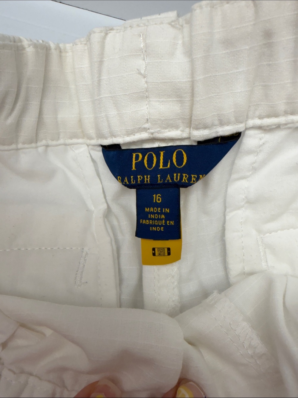Polo by Ralph Lauren White Kids Shorts